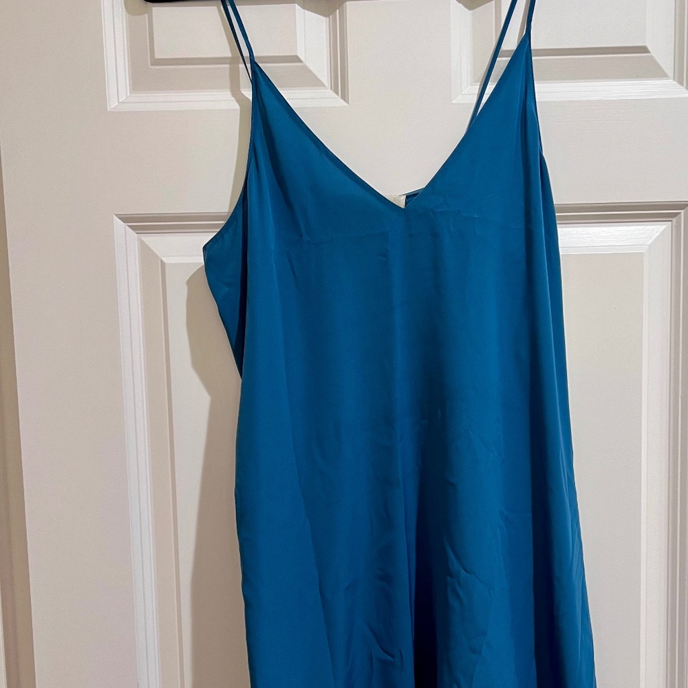 Rory Beca Blue Silky Dress